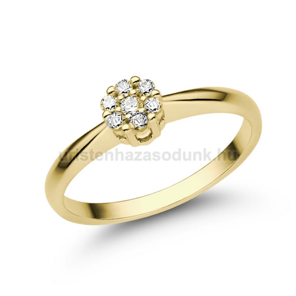 E347SB11 - GYÉMÁNT:  0.11 CT (1.75mm Ø) Eljegyzési Gyűrű E347SB11 - GYÉMÁNT:  0.11 CT (1.75mm Ø) Eljegyzési Gyűrű