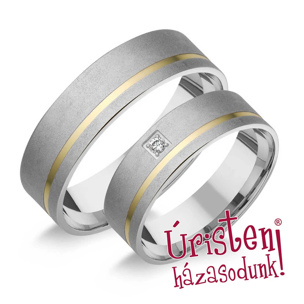 HR107C KARIKAGYŰRŰ CIRKÓNIA KŐVEL