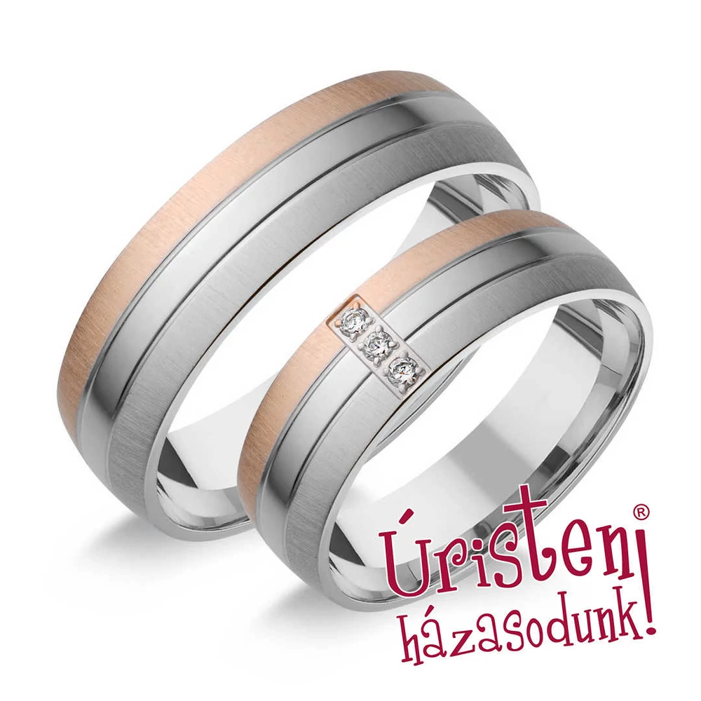HR108C KARIKAGYŰRŰ CIRKÓNIA KÖVEKKEL