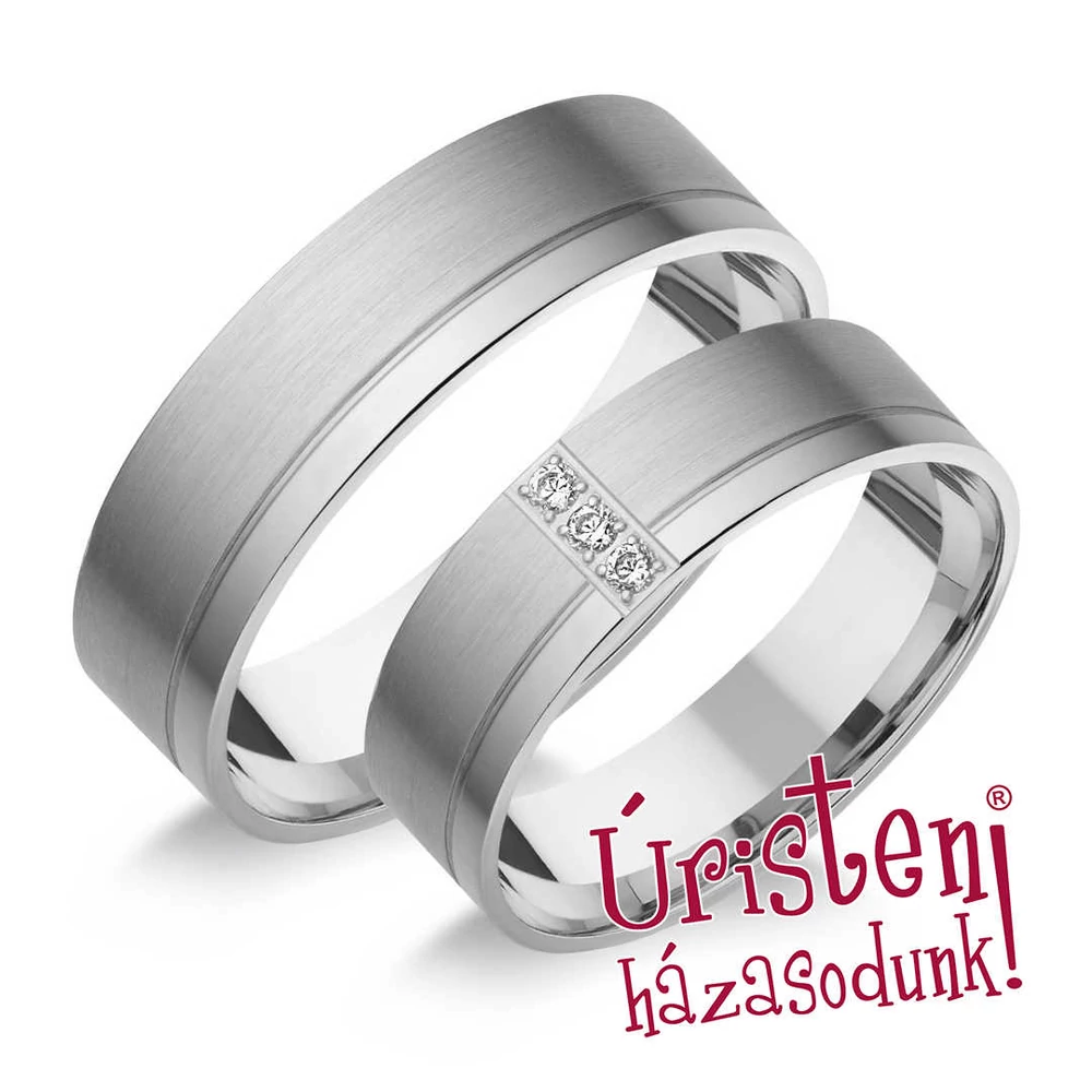 HR118C KARIKAGYŰRŰ CIRKÓNIA KÖVEKKEL