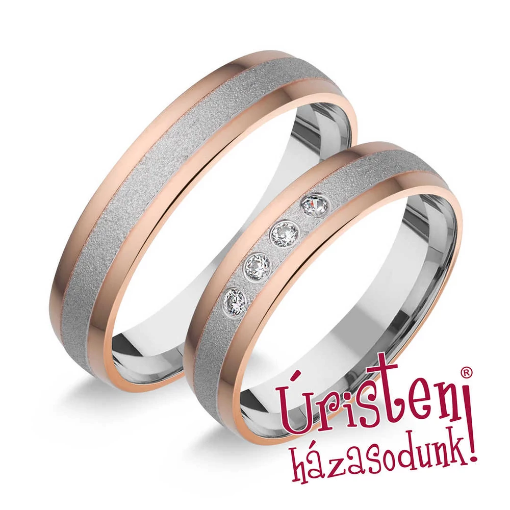 HR133B KARIKAGYŰRŰ GYÉMÁNT KÖVEKKEL