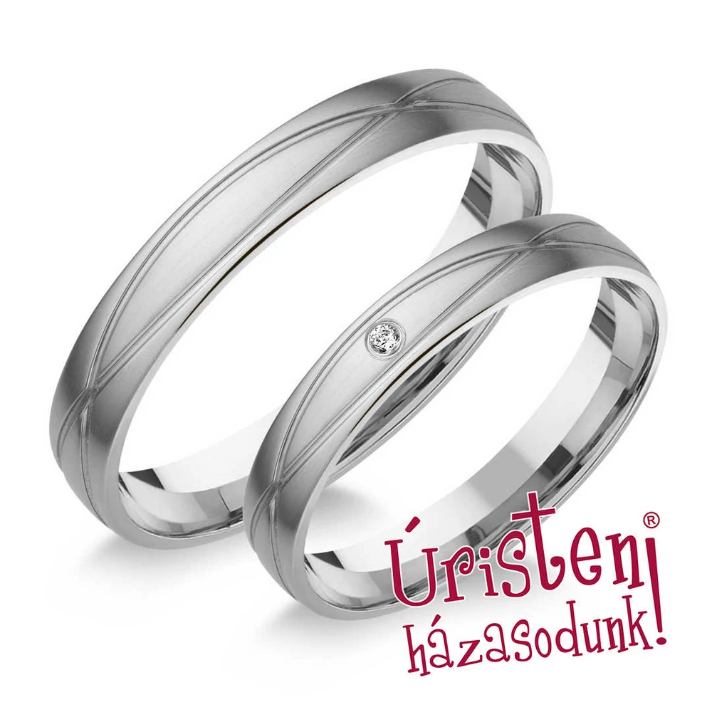 HR13B KARIKAGYŰRŰ GYÉMÁNT KŐVEL