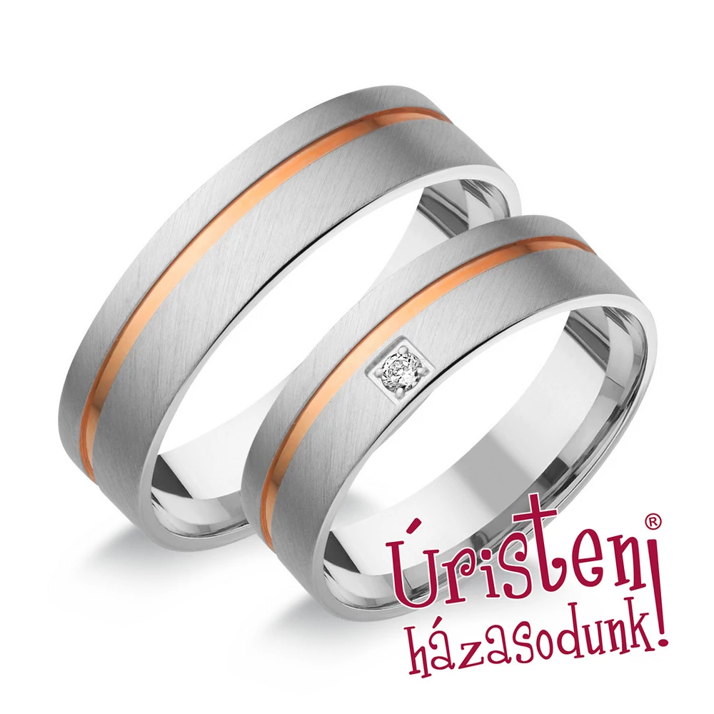 HR165C KARIKAGYŰRŰ CIRKÓNIA KŐVEL
