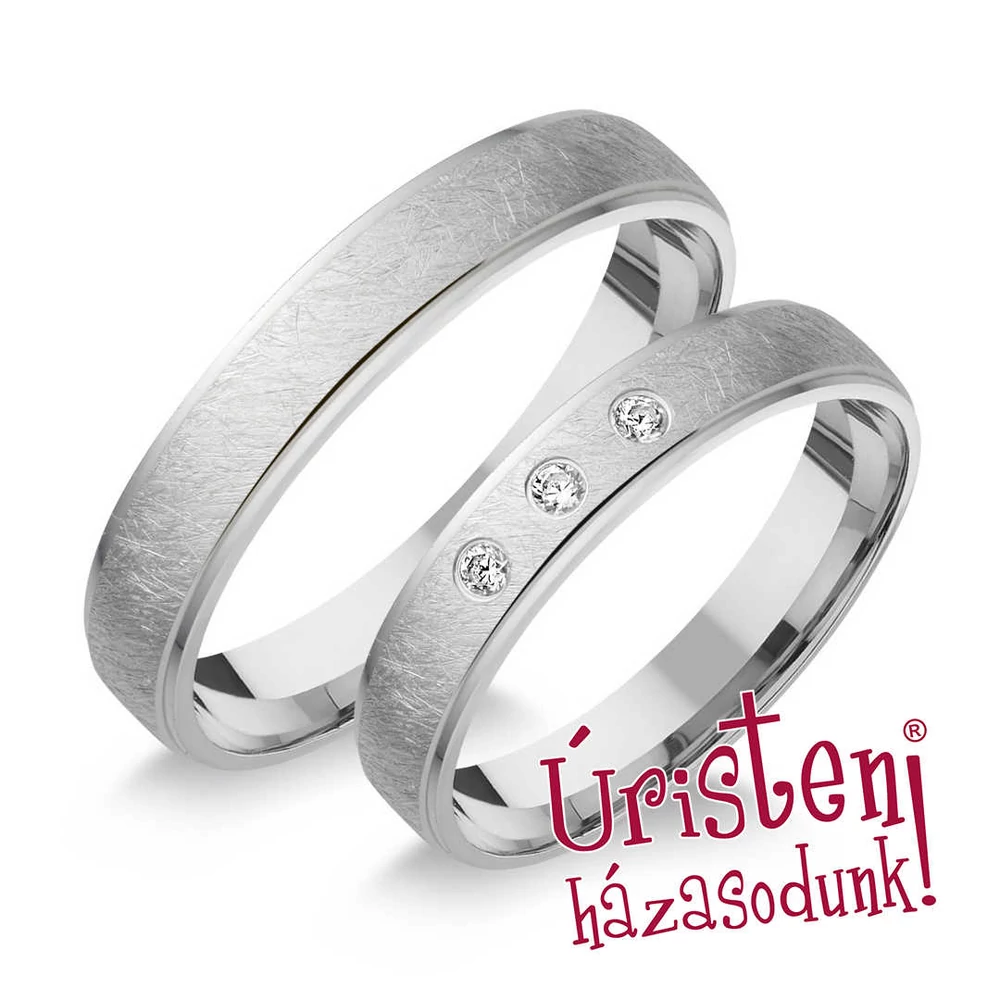 HR190B KARIKAGYŰRŰ GYÉMÁNT KÖVEKKEL