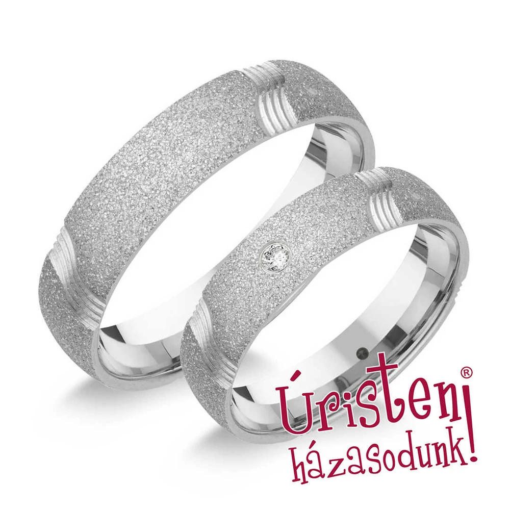 HR229B KARIKAGYŰRŰ GYÉMÁNT KÖVEKKEL