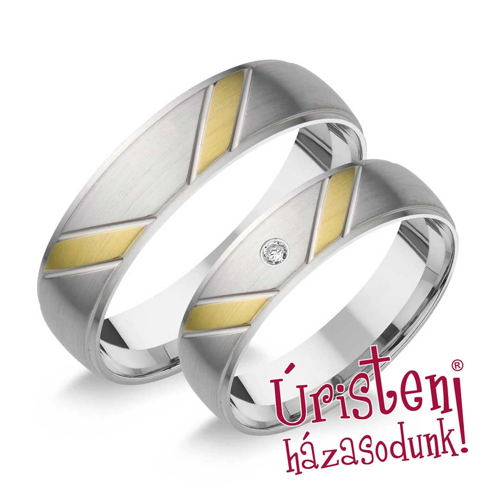 HR240B KARIKAGYŰRŰ GYÉMÁNT KŐVEL