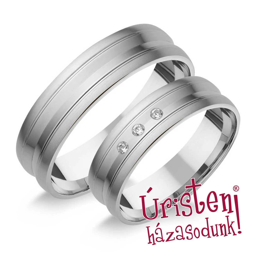 HR52B KARIKAGYŰRŰ GYÉMÁNT KÖVEKKEL