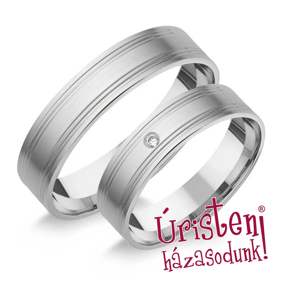 HR60B KARIKAGYŰRŰ GYÉMÁNT KŐVEL