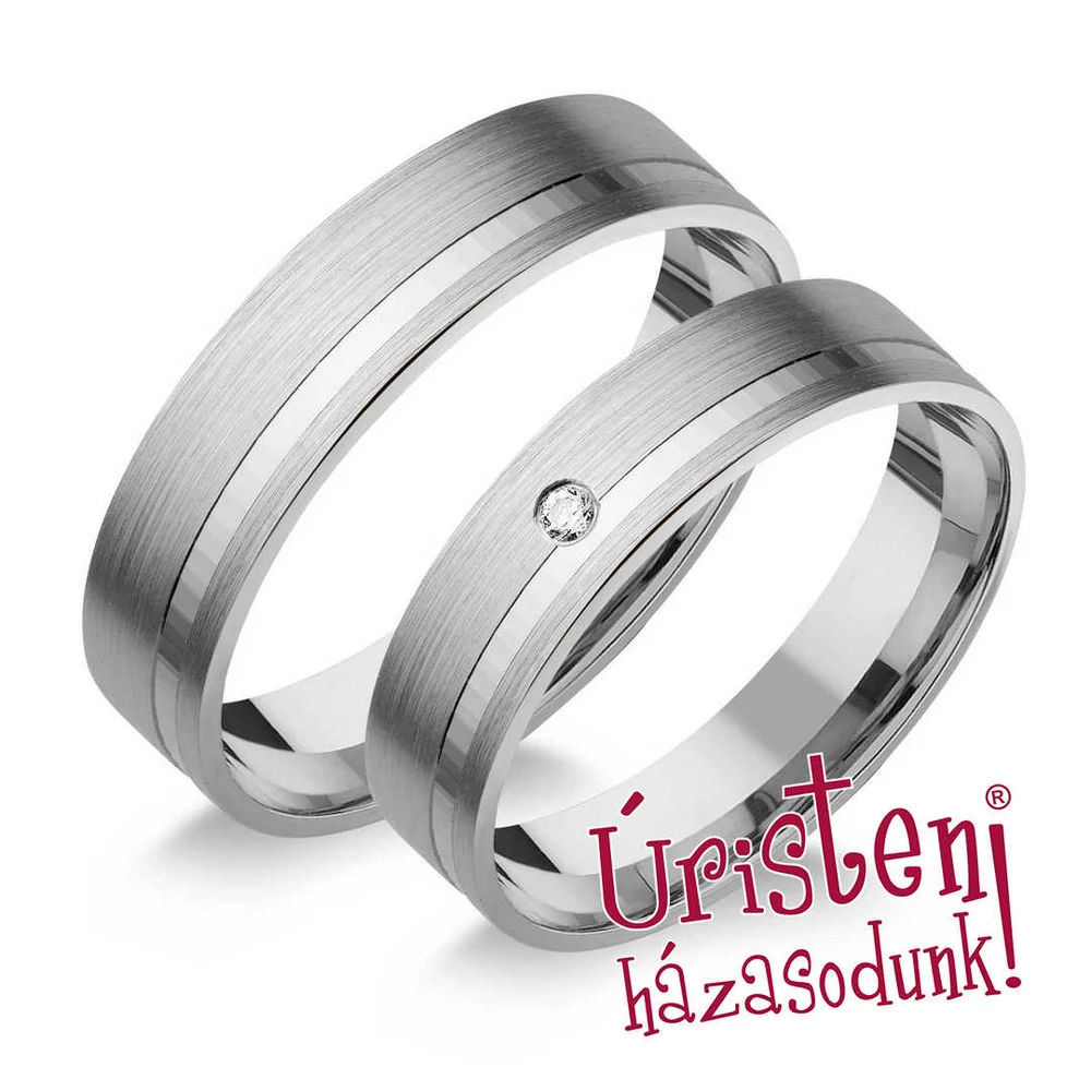 UH004C KARIKAGYŰRŰ CIRKÓNIA KŐVEL
