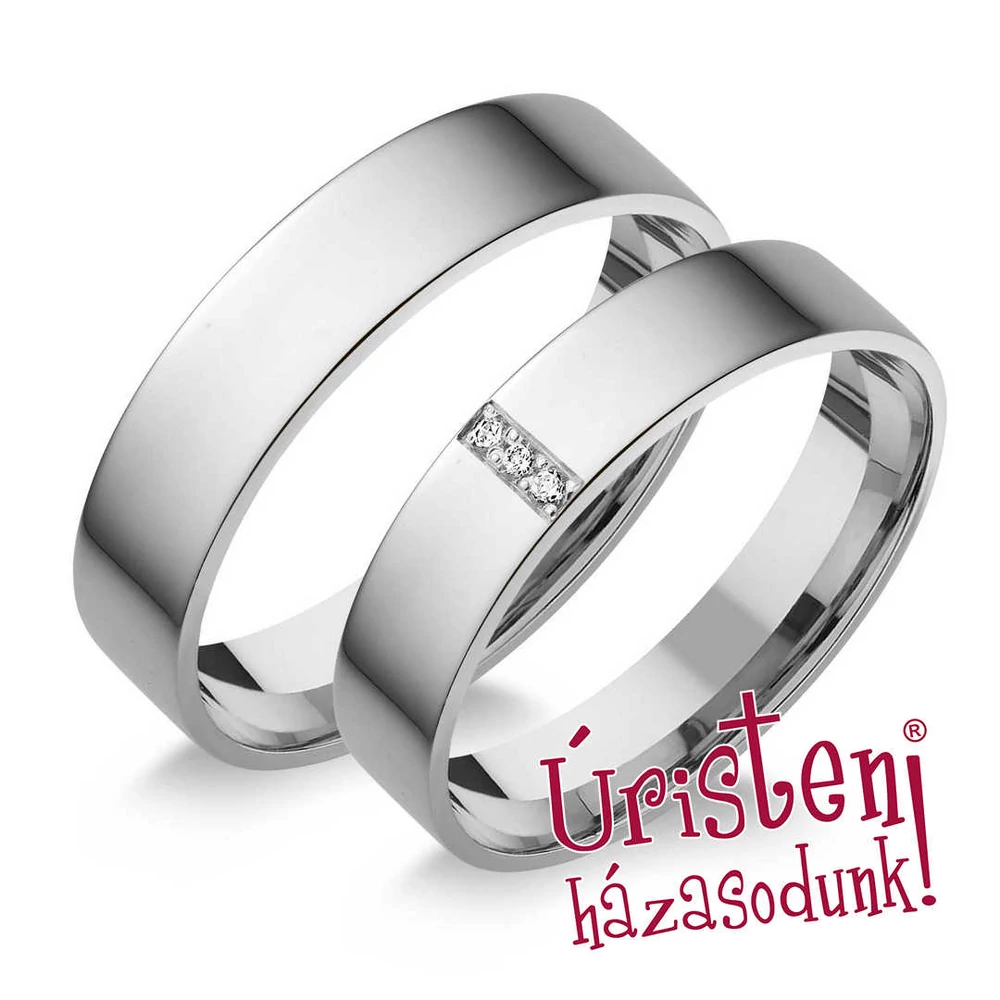 UH008C KARIKAGYŰRŰ CIRKÓNIA KÖVEKKEL