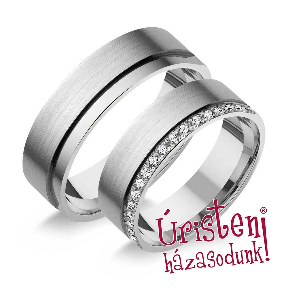UH012B KARIKAGYŰRŰ GYÉMÁNT KÖVEKKEL