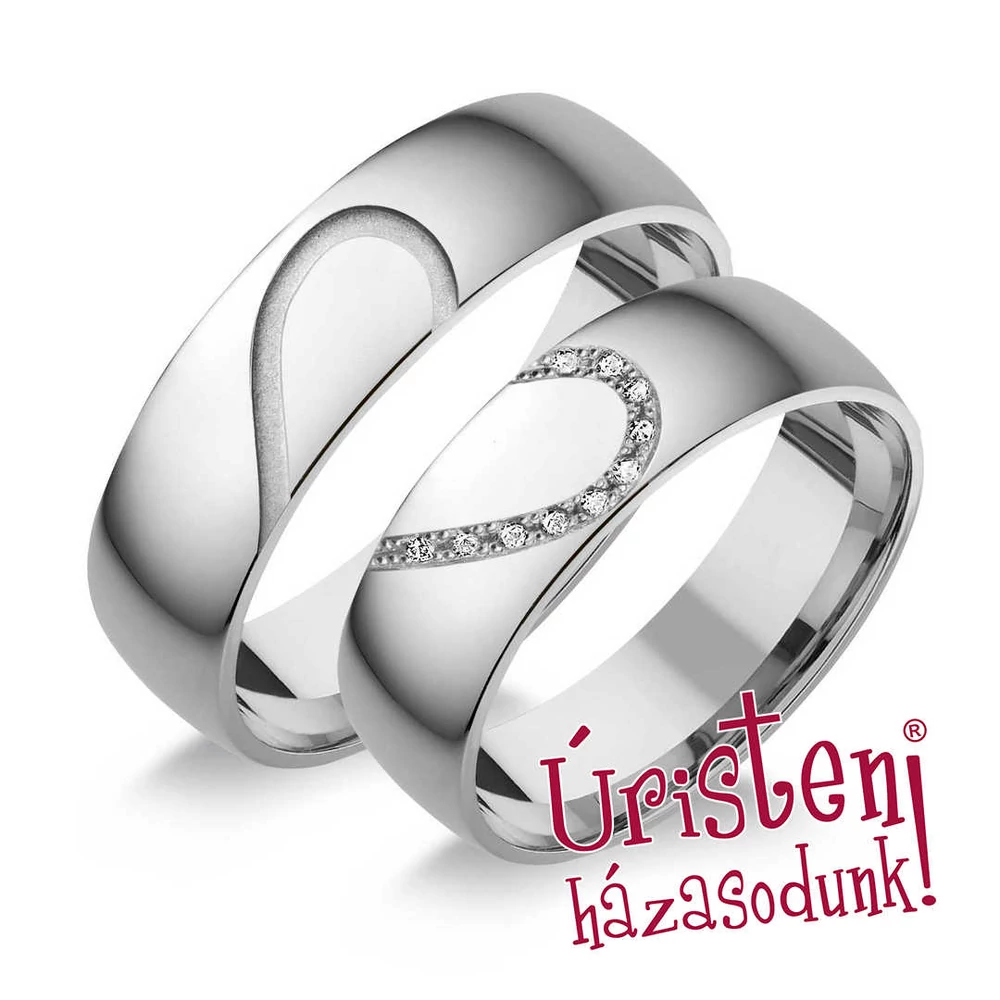 UH045C KARIKAGYŰRŰ CIRKÓNIA KÖVEKKEL