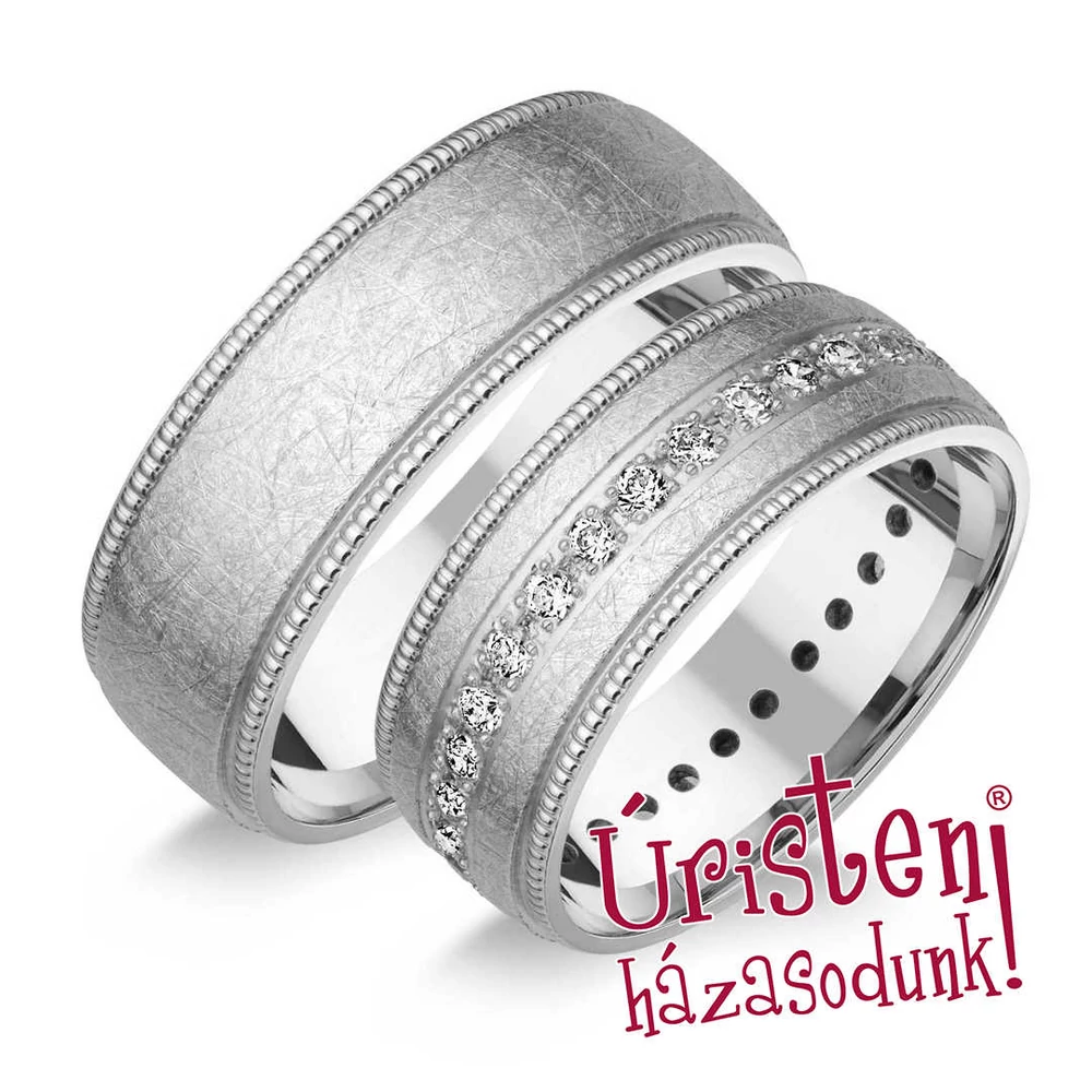 UH073C KARIKAGYŰRŰ CIRKÓNIA KÖVEKKEL