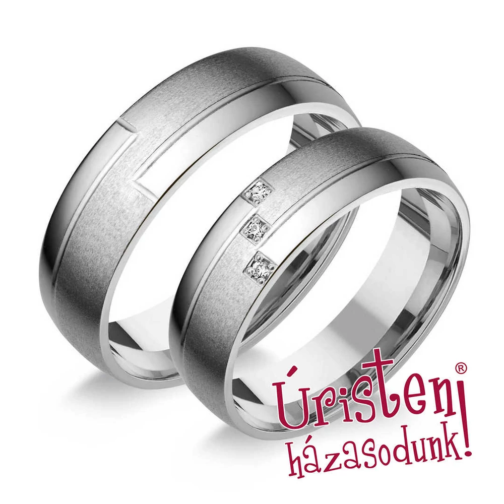 UH083B KARIKAGYŰRŰ GYÉMÁNT KÖVEKKEL