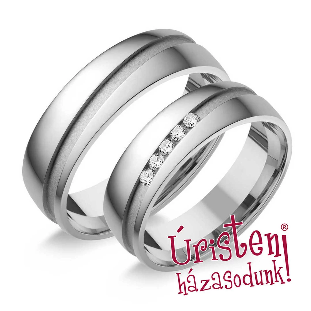UH092C KARIKAGYŰRŰ CIRKÓNIA KÖVEKKEL