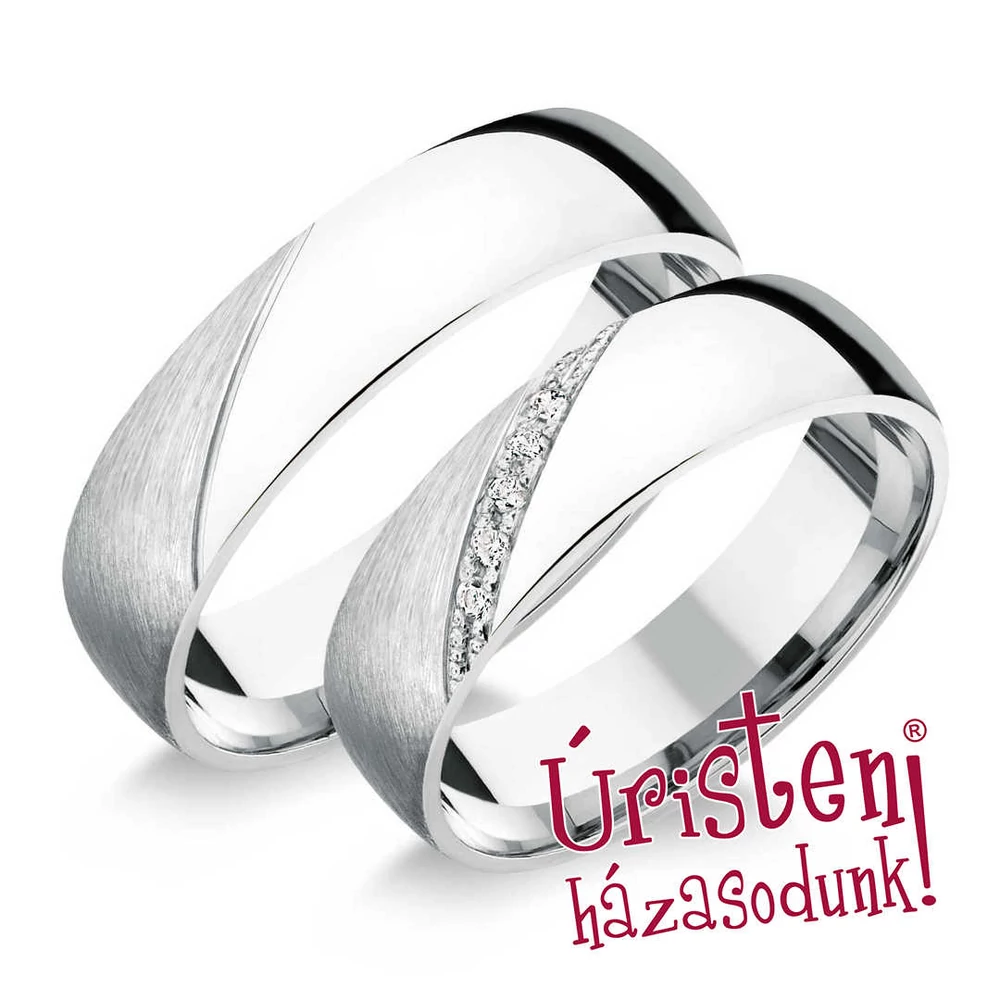 UH095C KARIKAGYŰRŰ CIRKÓNIA KÖVEKKEL