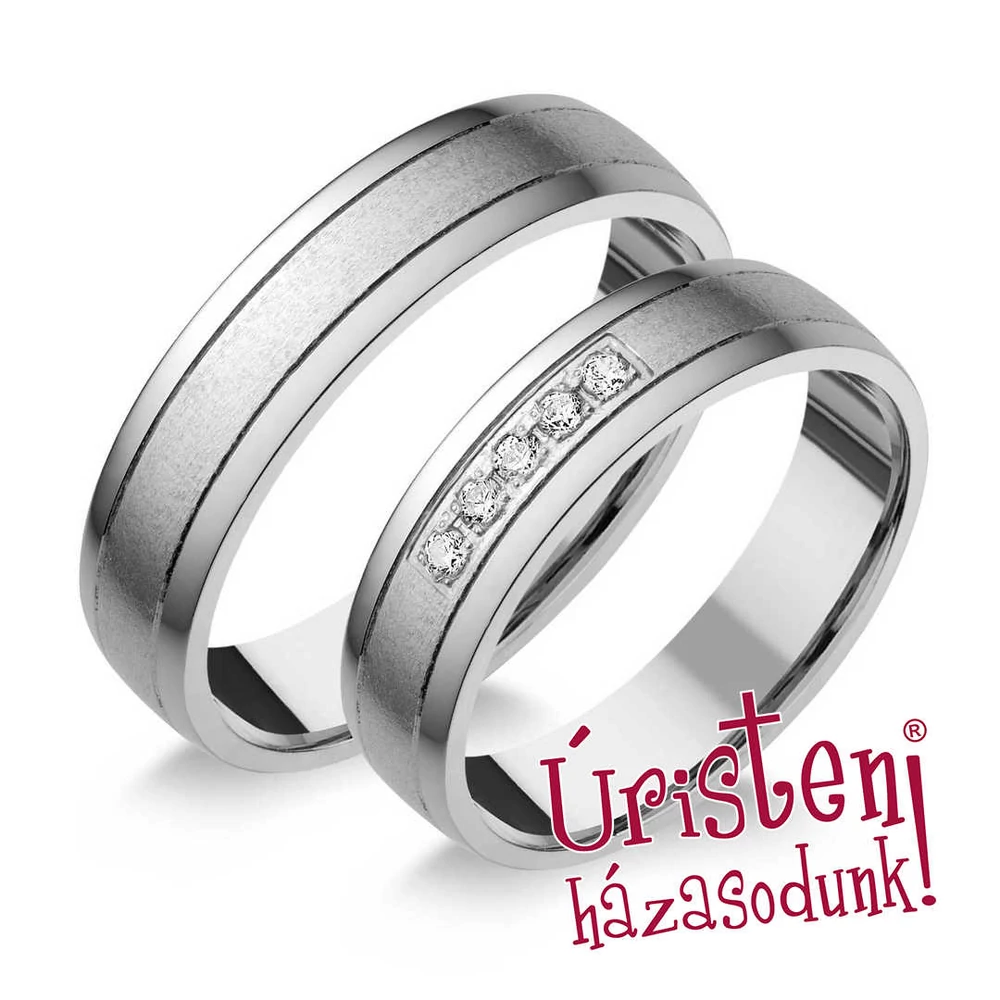 UH096C KARIKAGYŰRŰ CIRKÓNIA KÖVEKKEL