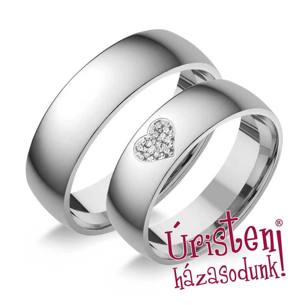 UH098C KARIKAGYŰRŰ CIRKÓNIA KÖVEKKEL
