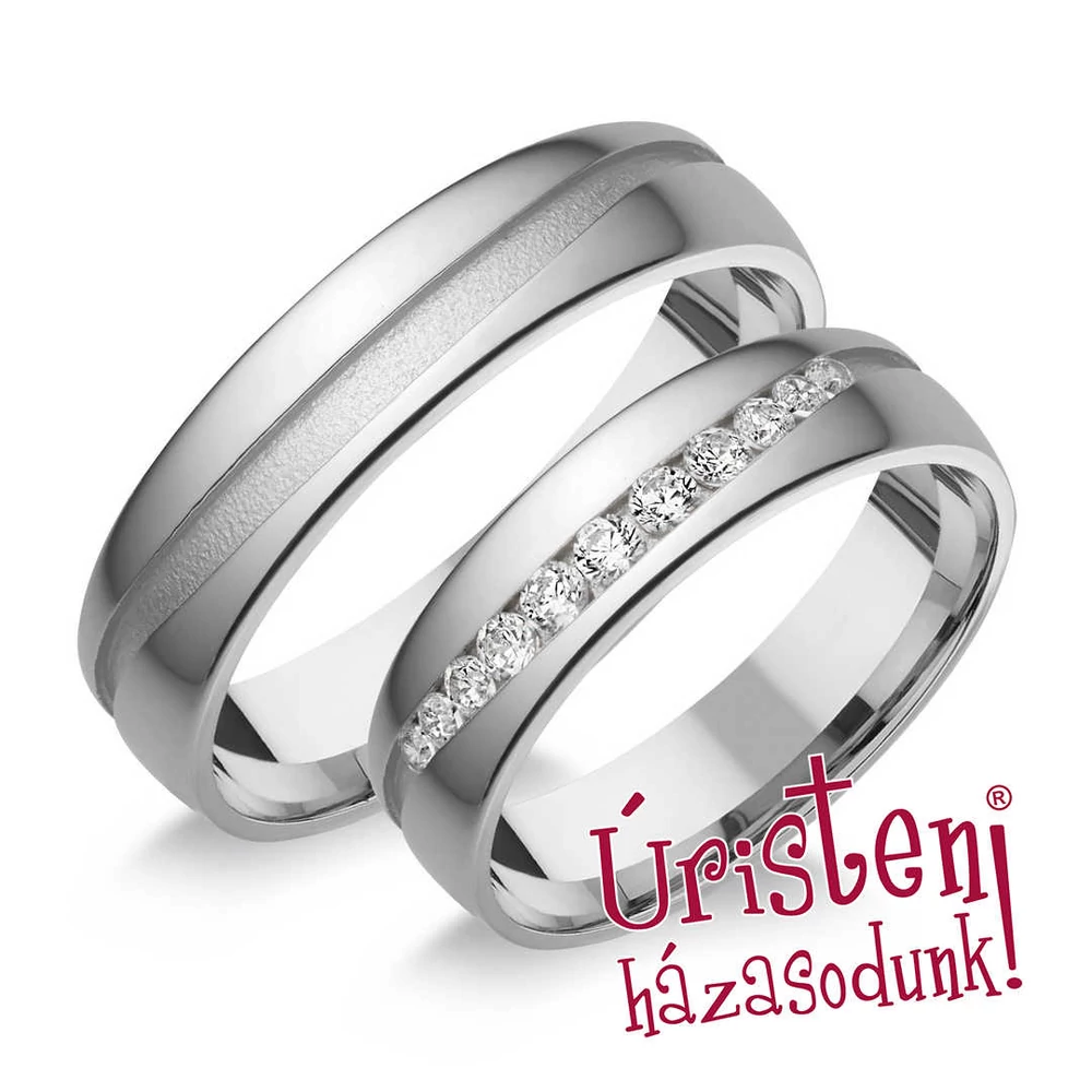 UH108C KARIKAGYŰRŰ CIRKÓNIA KÖVEKKEL