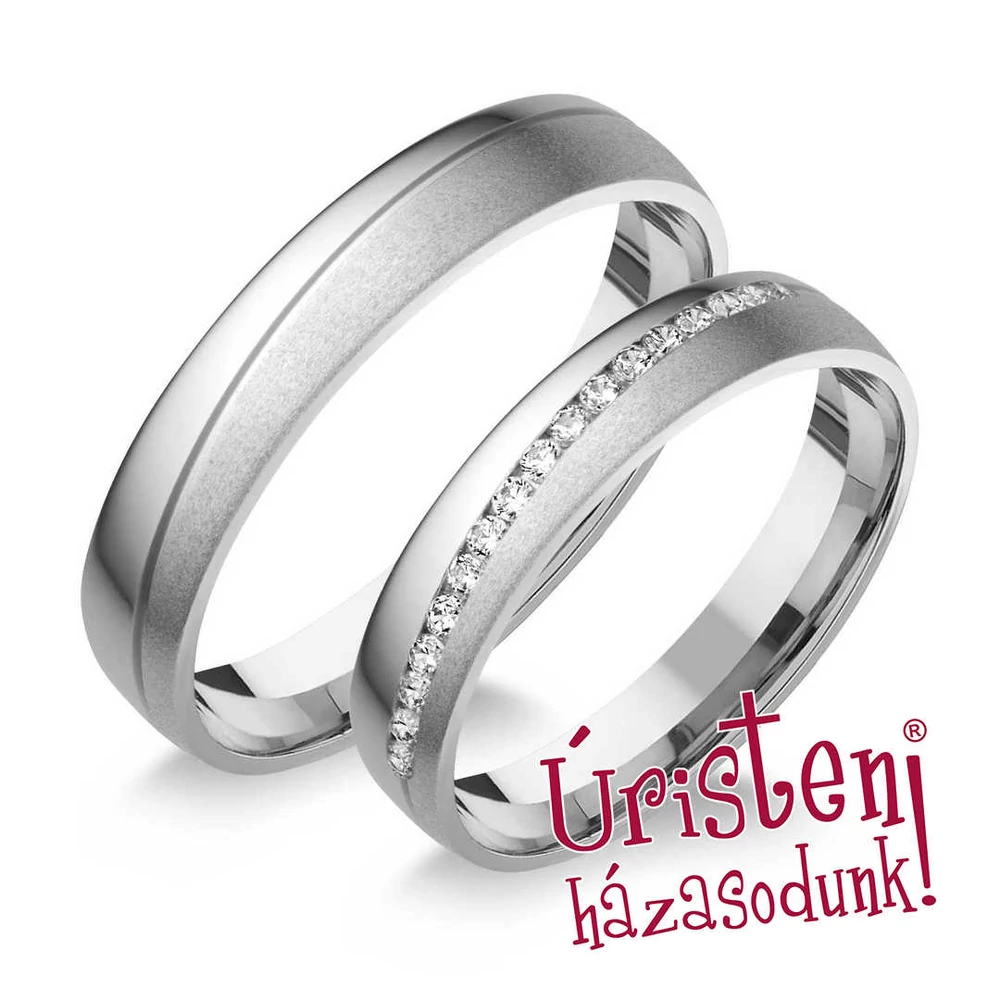UH109C KARIKAGYŰRŰ CIRKÓNIA KÖVEKKEL