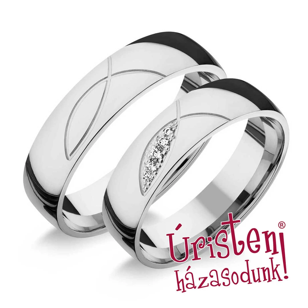 UH126B KARIKAGYŰRŰ GYÉMÁNT KÖVEKKEL