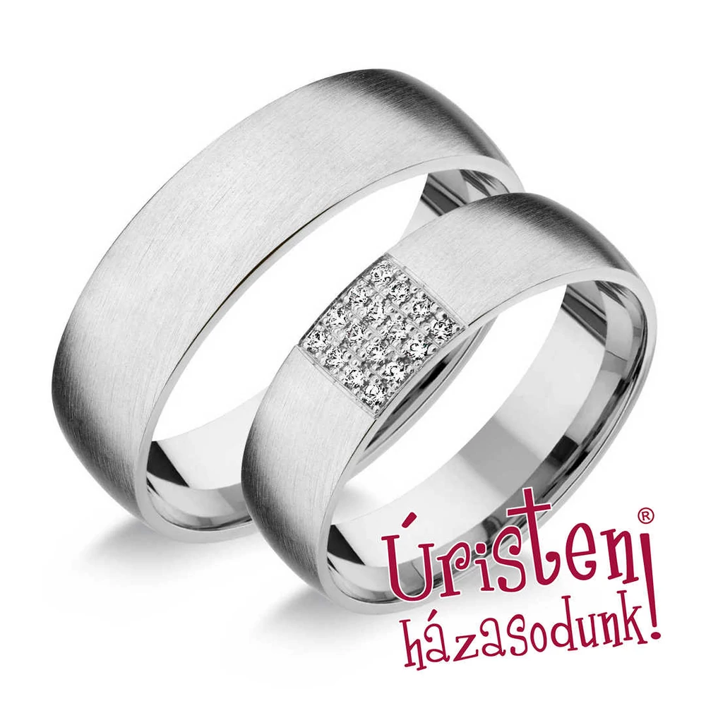 UH127B KARIKAGYŰRŰ GYÉMÁNT KÖVEKKEL