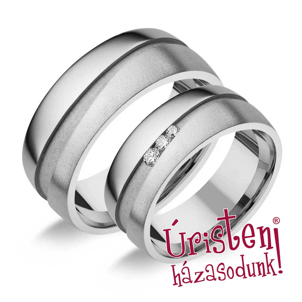 UH176B KARIKAGYŰRŰ GYÉMÁNT KÖVEKKEL