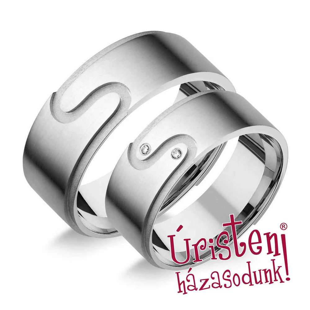 UH177B KARIKAGYŰRŰ GYÉMÁNT KÖVEKKEL