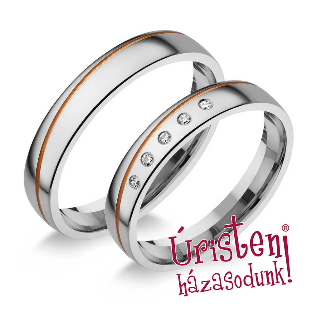UH713B KARIKAGYŰRŰ GYÉMÁNT KÖVEKKEL