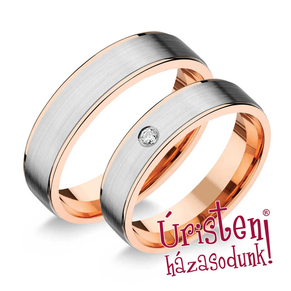 UH715B KARIKAGYŰRŰ GYÉMÁNT KŐVEL