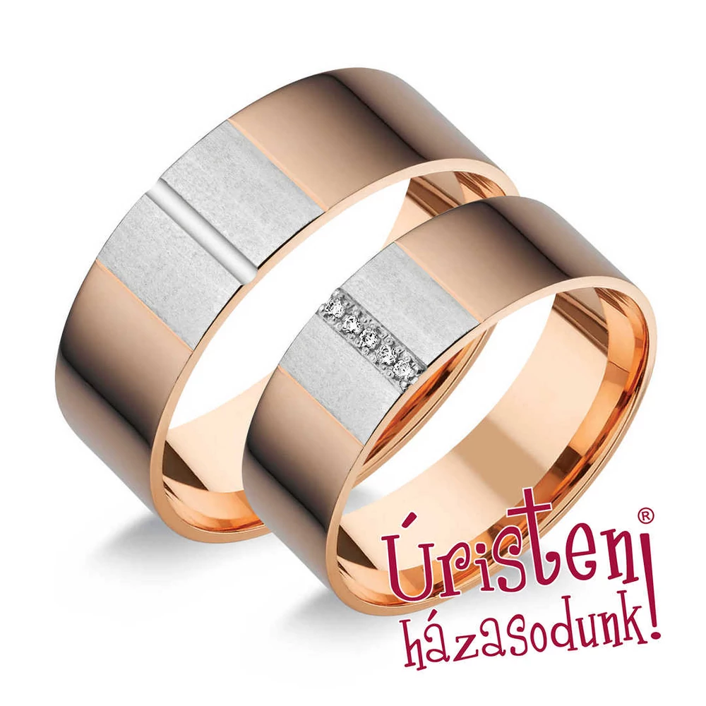 UH727B KARIKAGYŰRŰ GYÉMÁNT KÖVEKKEL