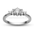 E101FB52 - GYÉMÁNT:  0.52 CT (4.75mm Ø) Eljegyzési Gyűrű
