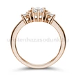 E101RB52 - GYÉMÁNT:  0.52 CT (4.75mm Ø) Eljegyzési Gyűrű