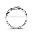 E104FB18 - GYÉMÁNT:  0.18 CT (=3.6mm Ø) Eljegyzési Gyűrű