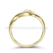 E104SB20 - GYÉMÁNT:  0.20 CT (=3.7mm Ø) Eljegyzési Gyűrű