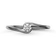 E106FB16 - GYÉMÁNT:  0.16 CT (=3.5mm Ø) Eljegyzési Gyűrű