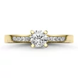 E109SB65 - GYÉMÁNT:  0.65 CT (5.0 mm Ø) Eljegyzési Gyűrű