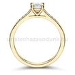 E109SB65 - GYÉMÁNT:  0.65 CT (5.0 mm Ø) Eljegyzési Gyűrű