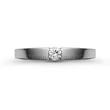 E10FB10 - GYÉMÁNT:  0.10 CT (=2.9mm Ø) Eljegyzési Gyűrű