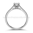 E111FB62 - GYÉMÁNT:  0.62 CT (=4.5 mm Ø) Eljegyzési Gyűrű