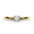 E113SB30 - GYÉMÁNT:  0.30 CT (=4.2mm Ø) Eljegyzési Gyűrű