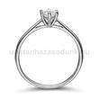 E114FB35 - GYÉMÁNT:  0.35 CT (=4.5mm Ø) Eljegyzési Gyűrű