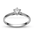 E114FB35 - GYÉMÁNT:  0.35 CT (=4.5mm Ø) Eljegyzési Gyűrű