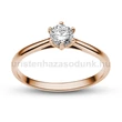 E114RB35 - GYÉMÁNT:  0.35 CT (=4.5mm Ø) Eljegyzési Gyűrű