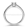 E115FB39 - GYÉMÁNT:  0.39 CT (4.2mm Ø) Eljegyzési Gyűrű