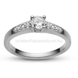 E115FB39 - GYÉMÁNT:  0.39 CT (4.2mm Ø) Eljegyzési Gyűrű