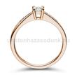E115RB39 - GYÉMÁNT:  0.39 CT (4.2mm Ø) Eljegyzési Gyűrű