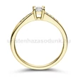 E115SB39 - GYÉMÁNT:  0.39 CT (4.2mm Ø) Eljegyzési Gyűrű