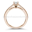 E118RB49 - GYÉMÁNT:  0.49 CT (=mm4.1Ø) Eljegyzési Gyűrű