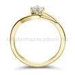 E120SB35 - GYÉMÁNT: 0.35ct (4,5mm Ø) Eljegyzési Gyűrű